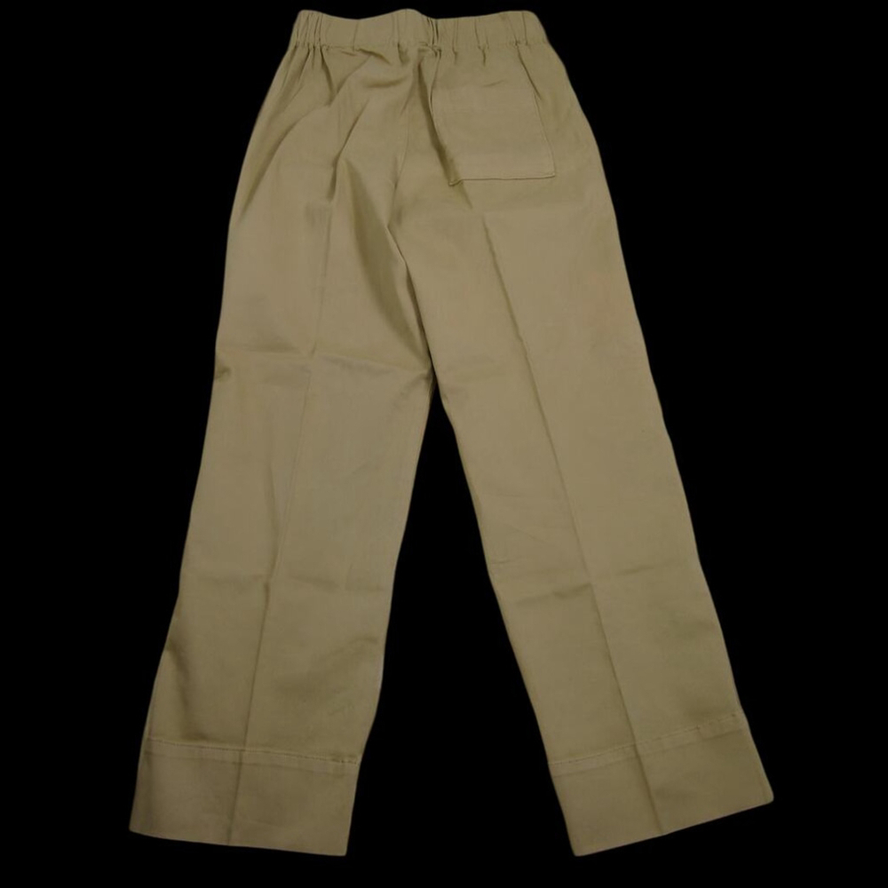 (NWOT) J. Crew Astrid Wide-Leg Chino Pull-On Pants | Honey Brown – XXS - Picture 5 of 7